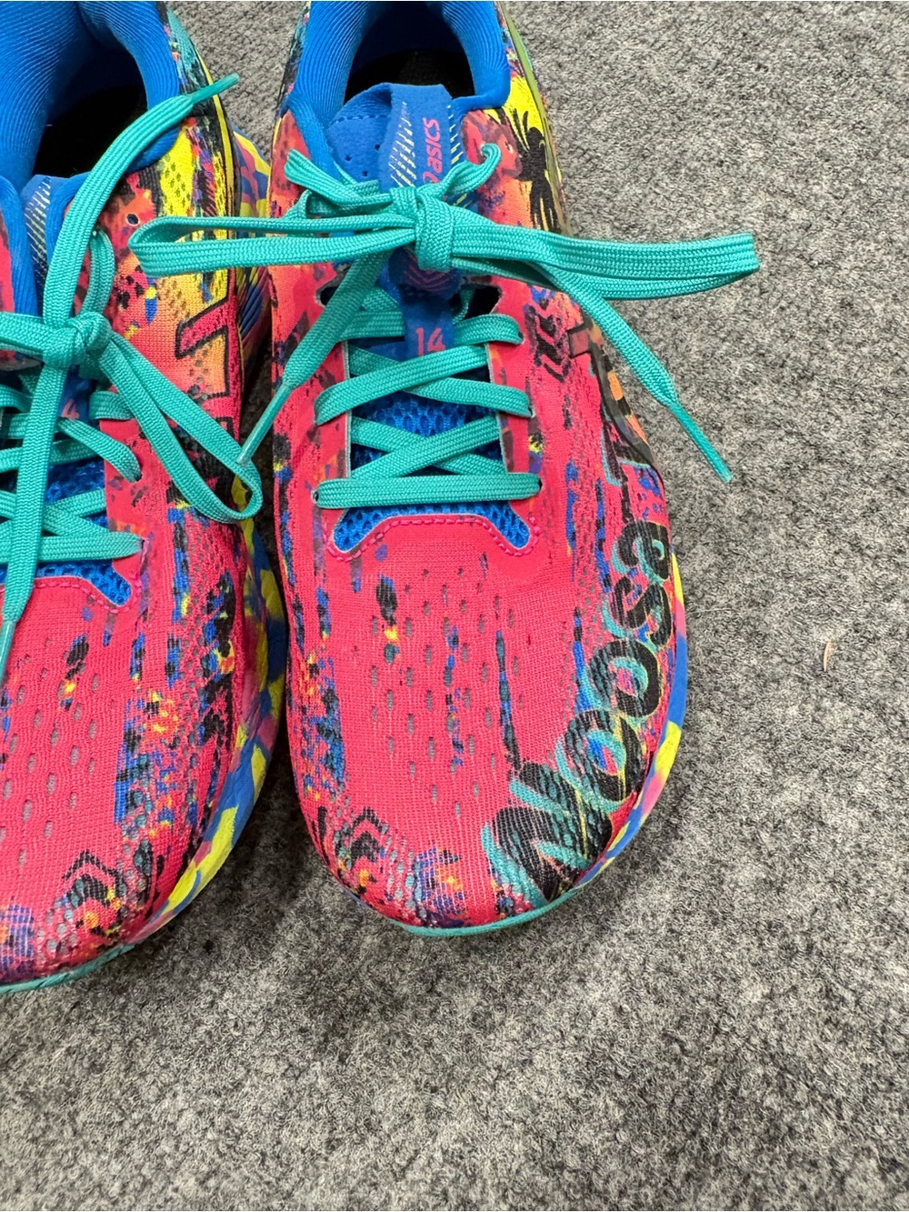 Asics Noosa Tri 14 Tropical Shoes Road Running Lightweight - Picture 5 of 16